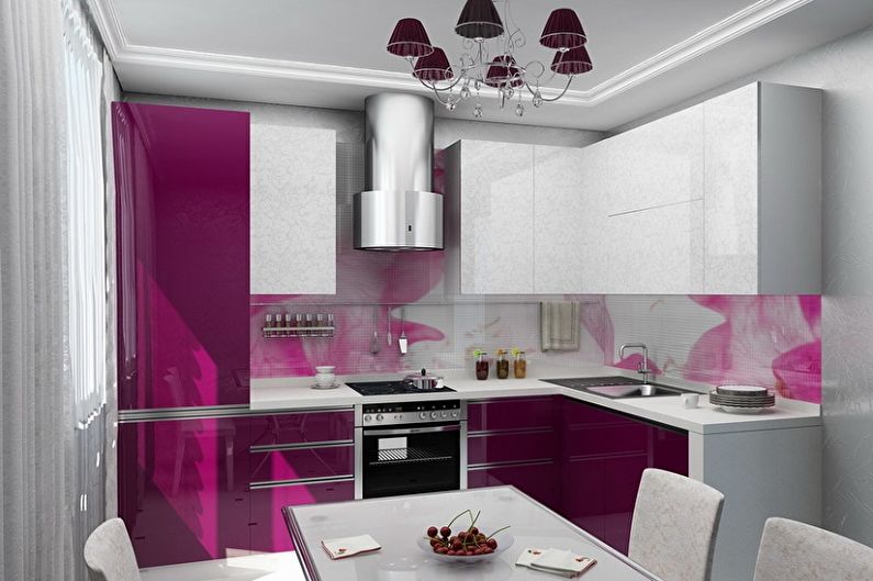 Little Pink Kitchen - Interior Design