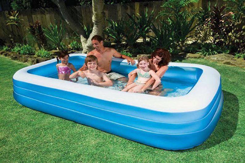 Piscina inflable para niños para residencia de verano