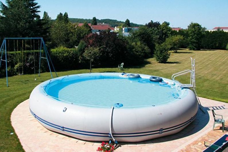 Piscina inflable para niños para residencia de verano