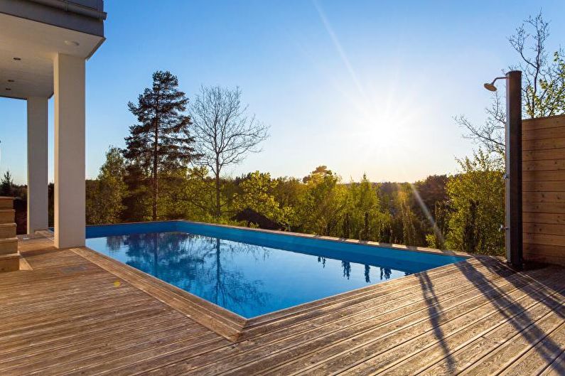 Piscina para dar - hermosas ideas para fotos
