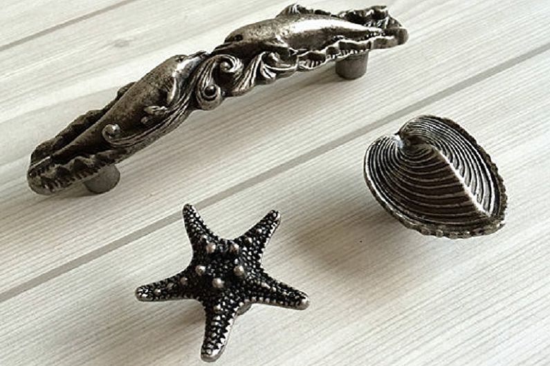 Types of handles for kitchen furniture - Custom types of handles