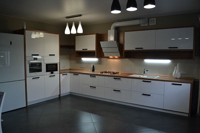 Handles for kitchen furniture - photo