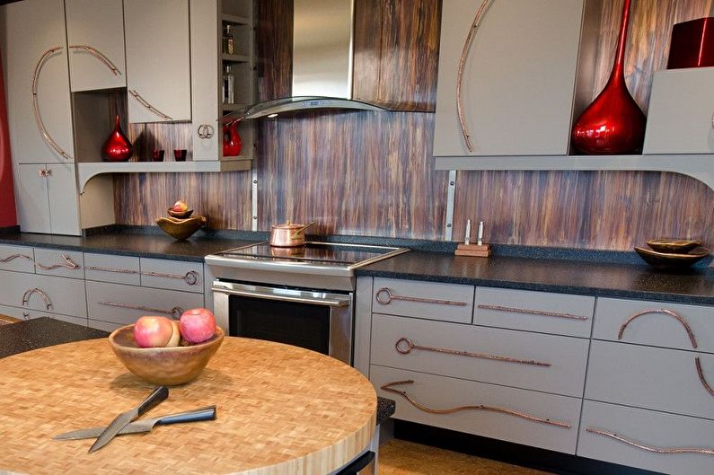 Handles for kitchen furniture - photo