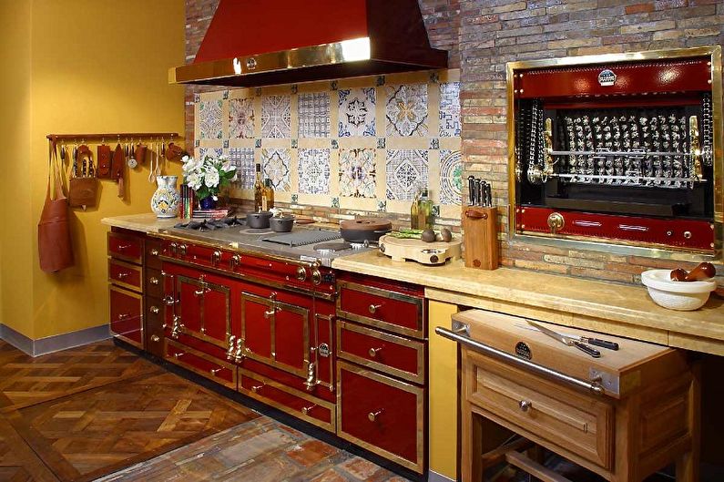 Handles for kitchen furniture - photo