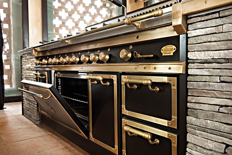Handles for kitchen furniture - photo