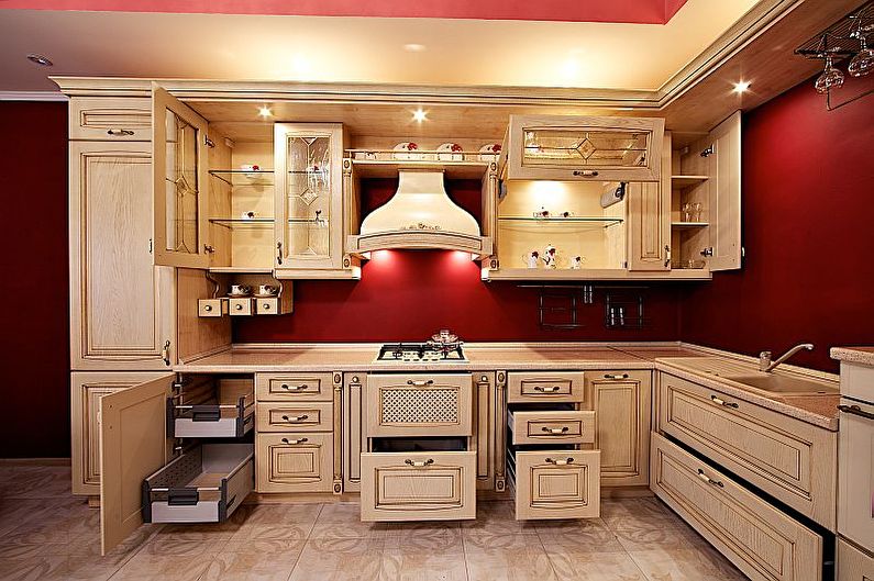Handles for kitchen furniture - photo