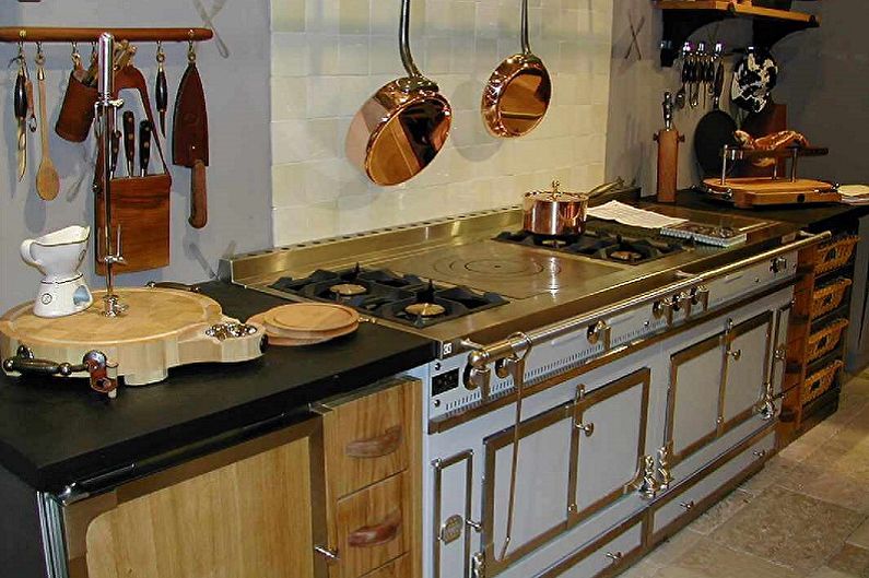 Handles for kitchen furniture - photo