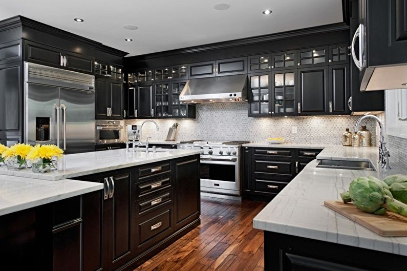Handles for kitchen furniture - photo