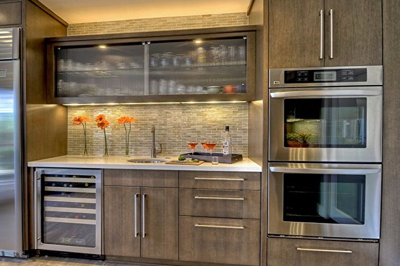 Handles for kitchen furniture - photo