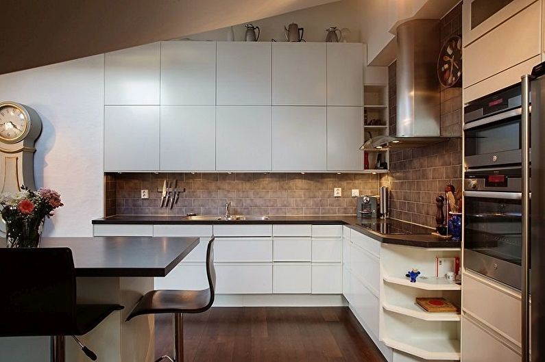 Handles for kitchen furniture - photo