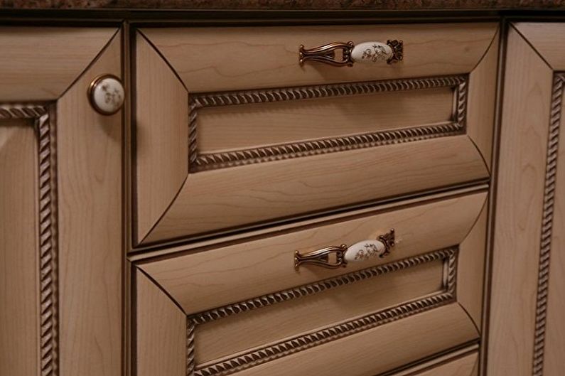 Handles for kitchen furniture - photo