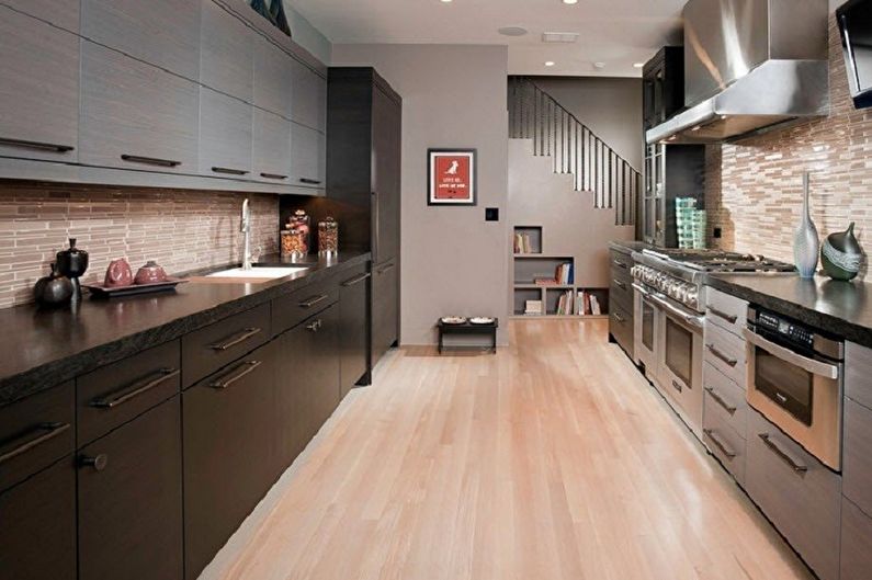 Handles for kitchen furniture - photo
