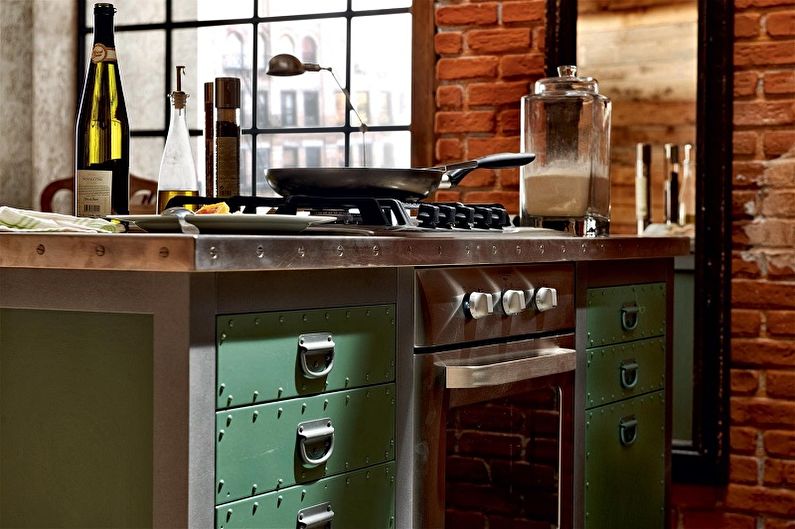 Handles for kitchen furniture - photo