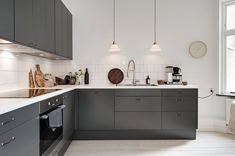Handles for kitchen furniture - photo