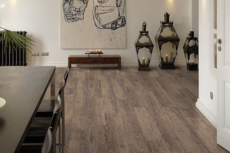 Cork floors - photo