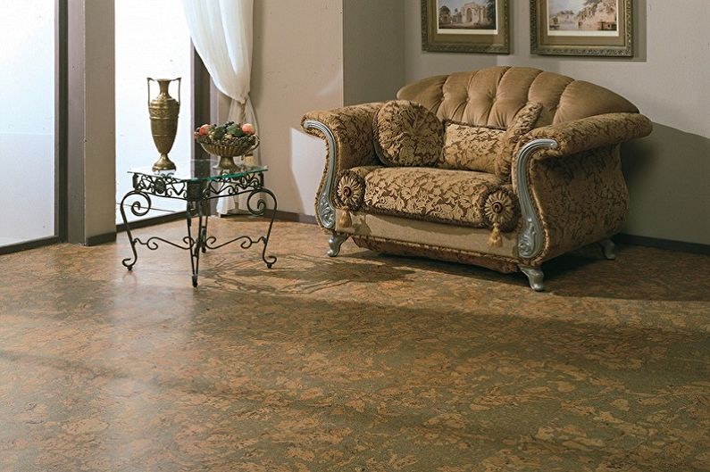Cork floors - photo