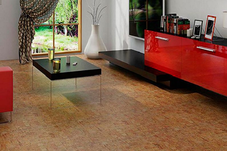 Cork floors - photo