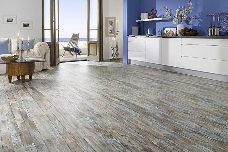 Cork floors - photo