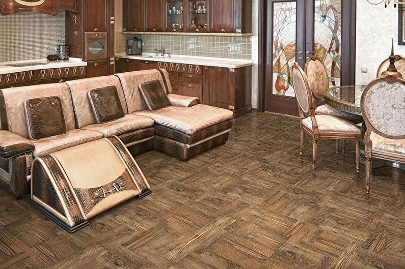 Cork floors - photo