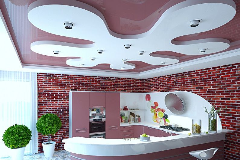 Plinths for suspended ceilings - photo