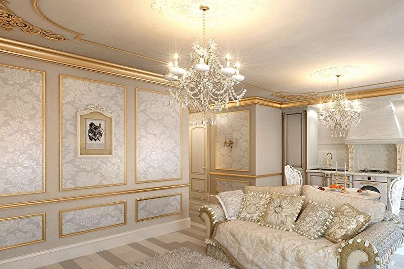 Plinths for suspended ceilings - photo