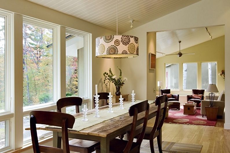 Pendant chandeliers for the kitchen