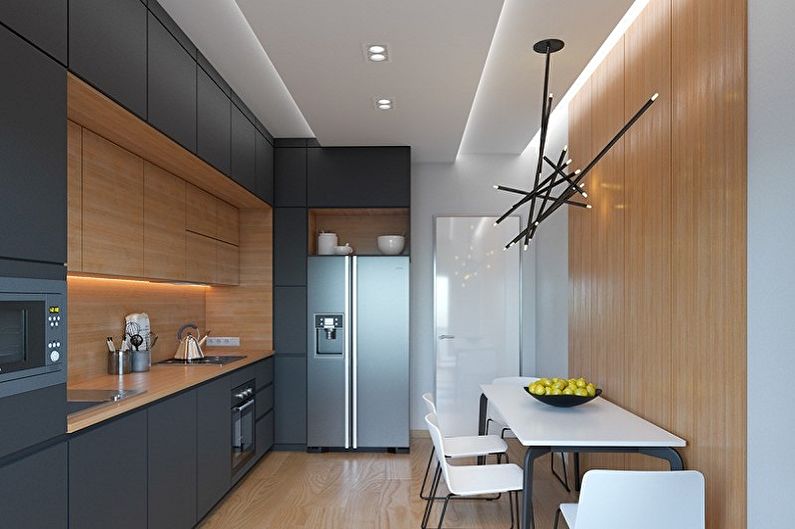 Chandelier for the kitchen - photo