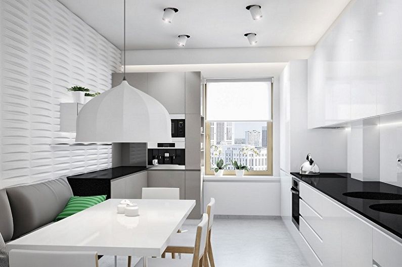 Chandelier for the kitchen - photo