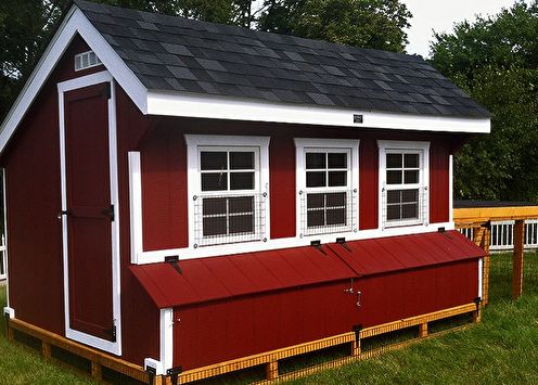 Do-it-yourself chicken coop: ideas for making (80 photos)