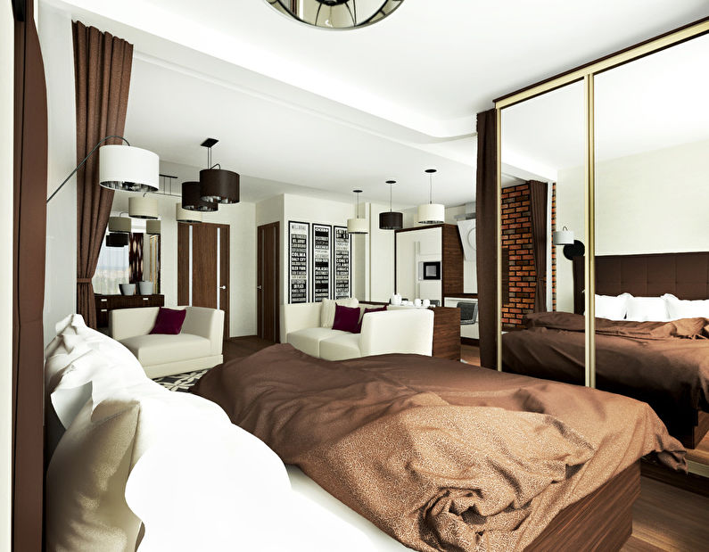 Proyecto de diseño de un estudio de 38 m2. - foto 4
