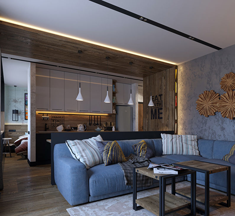 Design project of the apartment, Irkutsk
