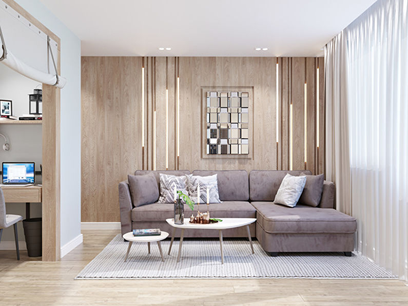 Proiectare apartament 40 mp