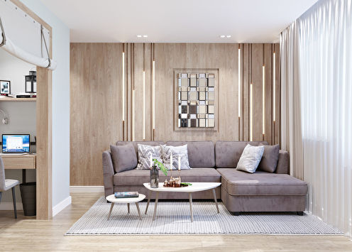 Apartment design 40 sq.m.