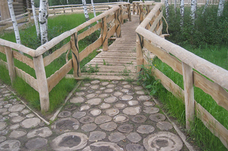 Decorațiuni de grădină DIY - căi de grădină