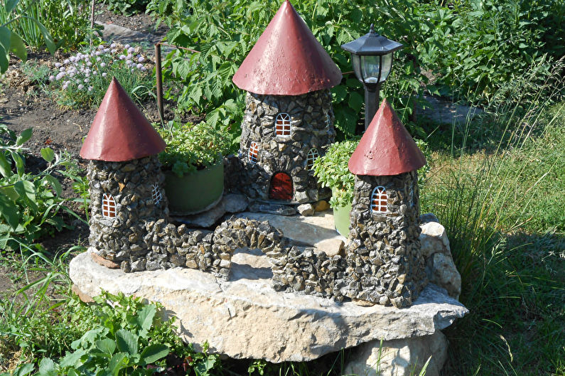 Decorațiuni de grădină din piatră DIY