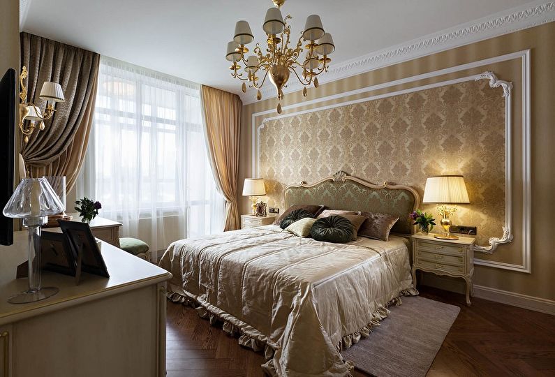 Classic Design Bedroom Features