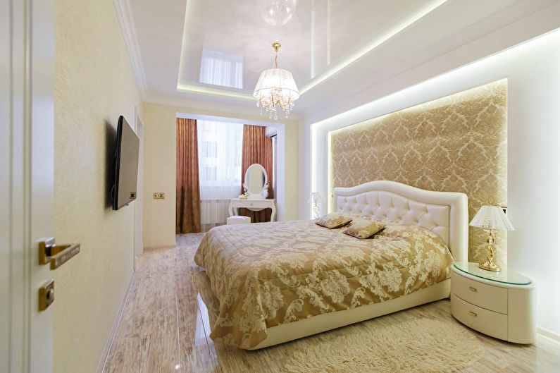 Beige classic bedroom - Interior Design