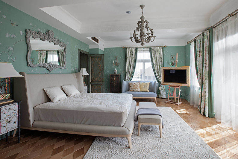Classic Bedroom Design - Wall Decoration