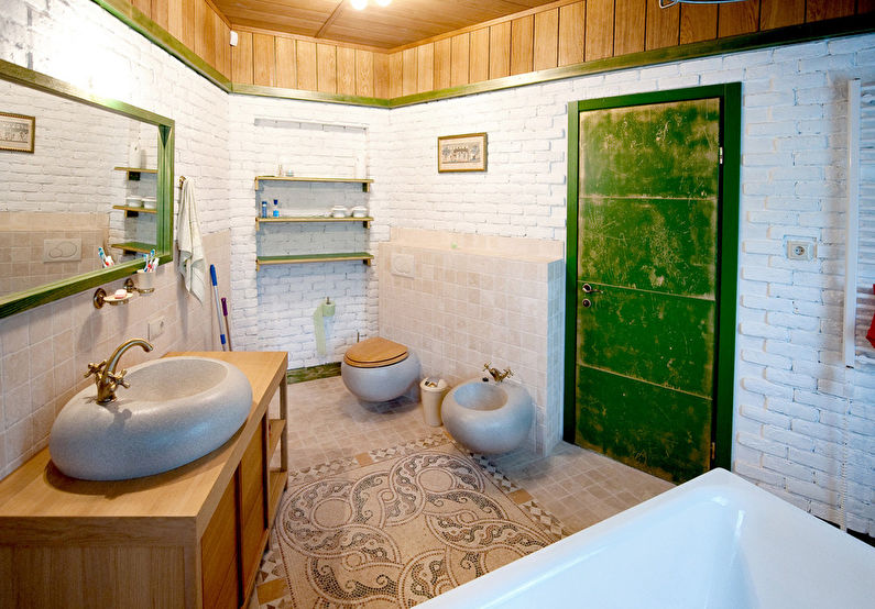 Bathroom in Pure Stone Country House - photo 3