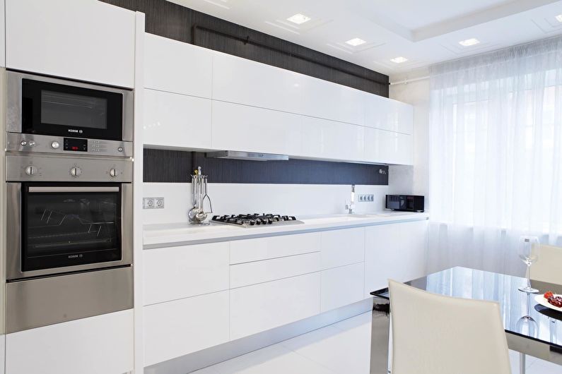 Itinayo ang kusina sa estilo ng minimalism - Disenyo sa Panloob
