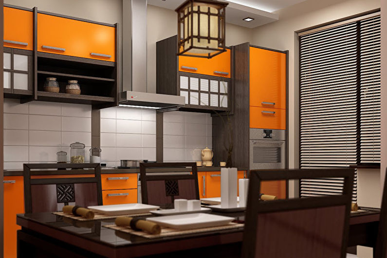 Built-in Japanese Style Kusina - Disenyo sa Panloob