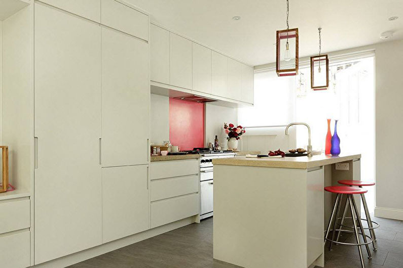 Mga built-in na kusina - larawan, interior design