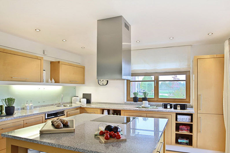 Mga built-in na kusina - larawan, interior design