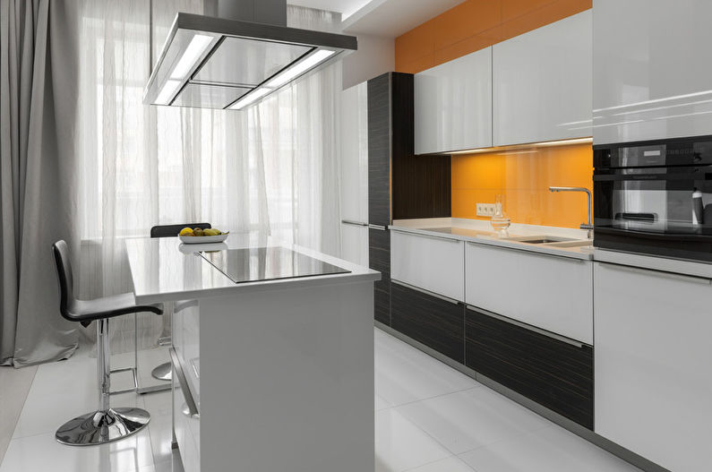 Køkkendesign i moderne stil - foto 2
