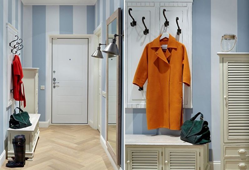 The design of the hall in Khrushchev - Furniture and Accessories
