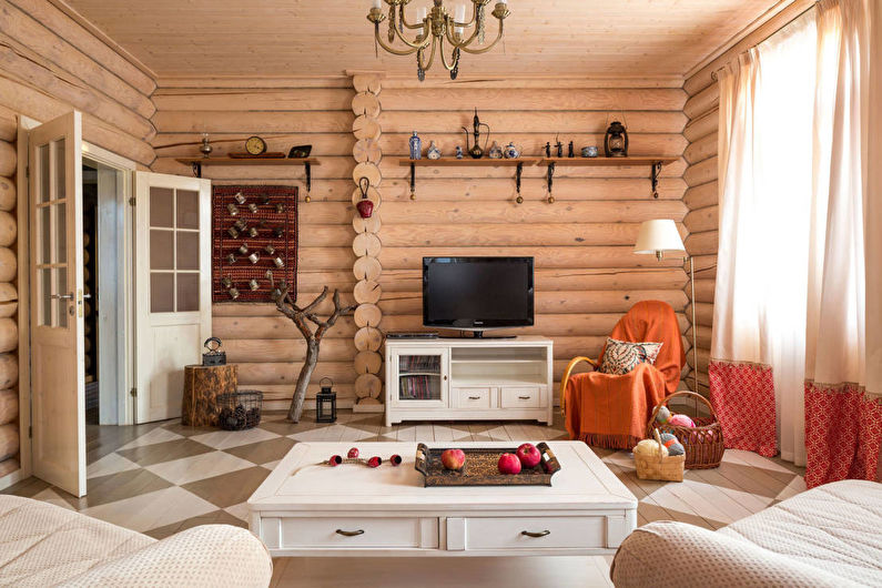 Country style curtains