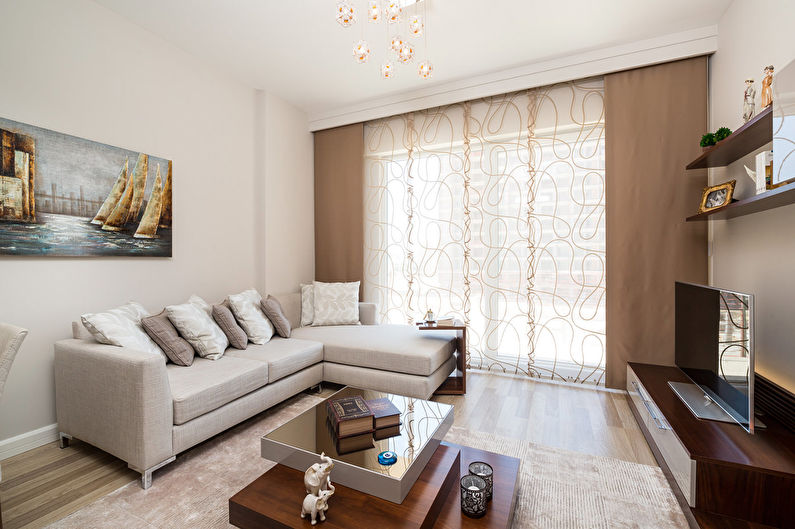 Curtains for the living room - Varieties