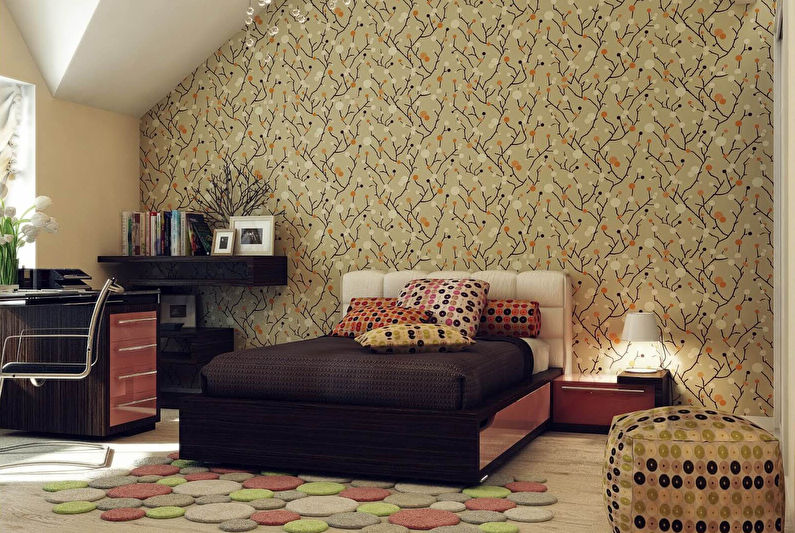 Paper wallpaper for kids room
