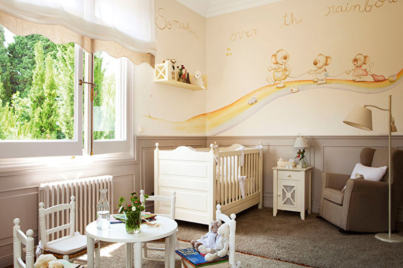 Wallpaper for kids room - photo