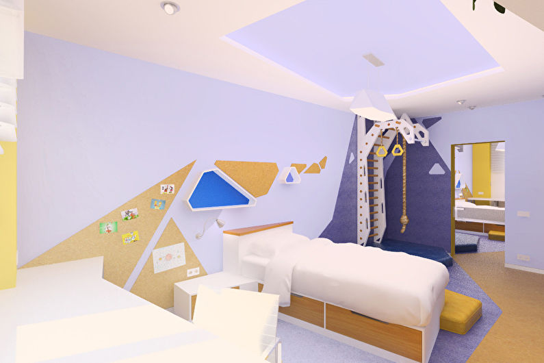 Wallpaper for kids room - photo